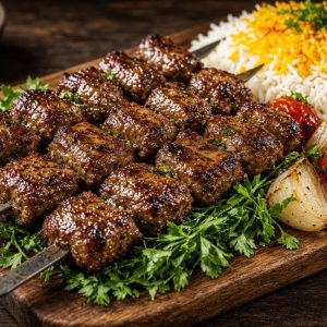 چلو چنجه کباب